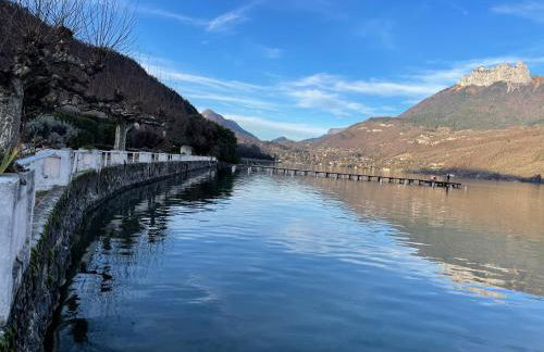 Rare 2 bedroom with private beach on Lake Annecy - Foto 22