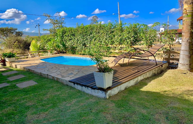 Charme e Aconchego - Casa para 10 pessoas com 3 quartos - Foto 33