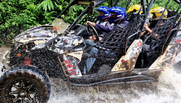 Explore Praia Grande on this fun-filled buggy tour