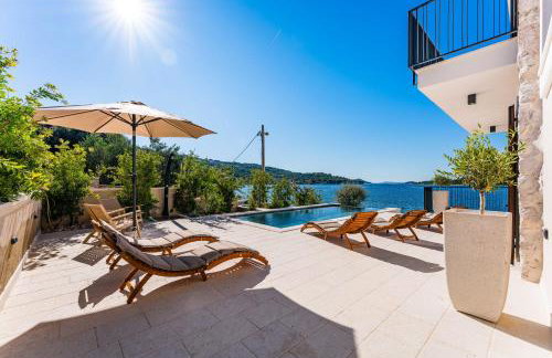 Seafront Villa Draga with heated infinity pool - Foto 97