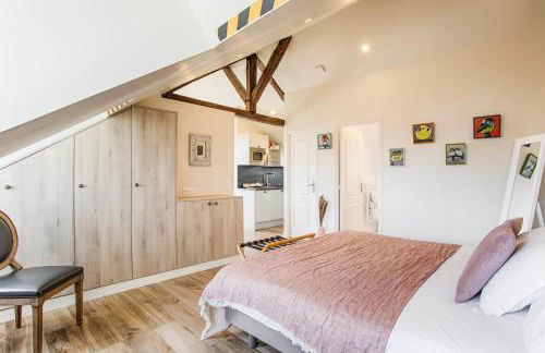 Beau L.O.F.T. sous les toits - vue sur mer 2 à 4 personnes - Résidence la Vague - Photo 8