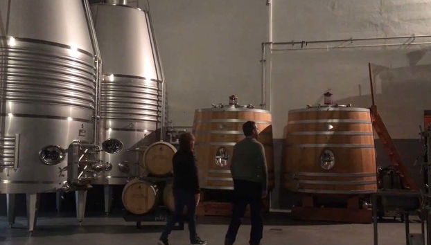 L'interno della cantina