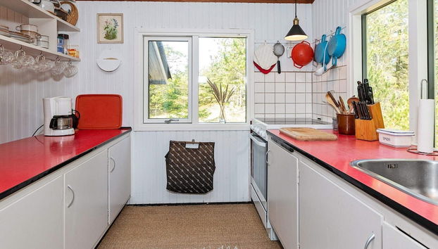 4 Person Holiday Home in Blokhus - Foto 4, Cocina privada