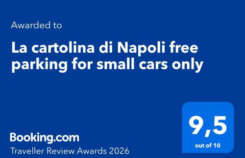 La cartolina di Napoli free parking for small cars only - Foto 42