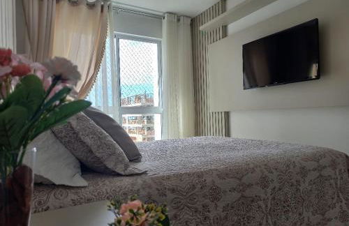 Apê estilo Resort c/ pé na areia e vista mar, próximo ao Beto Carrero - Foto 3