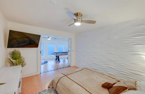 Alligator Point Beachfront Home with Private Hot Tub - Foto 16