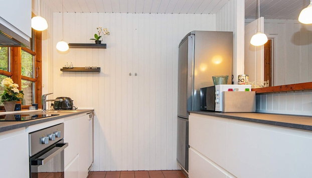 4 Person Holiday Home in Toftlund - Foto 3, Cocina privada