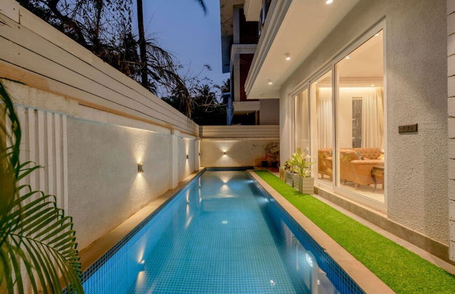 Aria - Lux 5BR Villa in Anjuna Perfect for Groups - Photo 48