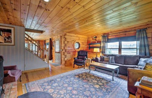 Jacksonville Cabin with Wraparound Deck and Views - Foto 5