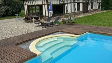 Longère normande avec piscine et jardin - Foto 3