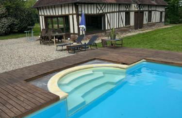 Longère normande avec piscine et jardin - Foto 3
