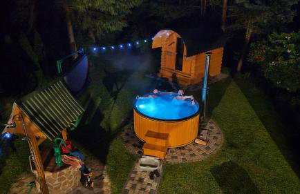 Ranczo Bieszczady duży Domek z Jacuzzi i Sauną - Foto 8