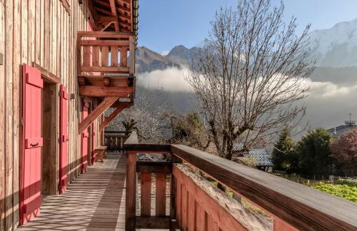 Chalet rénové pour 10 pers., St-Gervais, balcon, parking - FR-1-663-54 - Photo 9