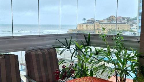 Apartamento, ampla sacada com vista para o mar! - Foto 3