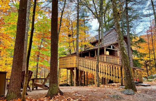 Tree House Rental Ideal for a Unique Getaway near Lake Sunapee in New Hampshire - Foto 53
