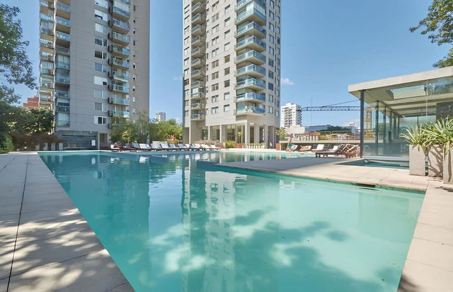 Torre Montagna I Stylish 1BR With Balcony in Nu ez - Foto 35