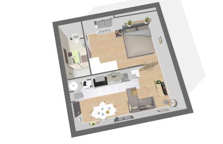 Le Cosy St-Anne - Neuf - 4pers - Proche gare et centre ville - Foto 2