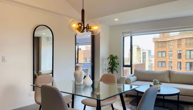 w Trendy 2BR w Spectacular View in Chapinero - Foto 4, Habitación