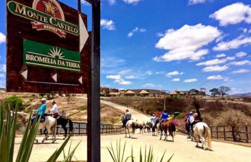 Flat Hotel Fazenda Monte Castelo Gravatá Bezerros - Foto 24