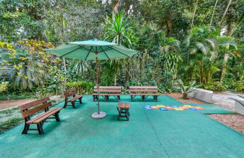 Fabuloso flat 241, Amarílis, Riviera de São Lourenço 3 Piscinas climatizadas carregador veiculo eletrico 2 quartos sendo uma suíte internet 500mb Adega, cozinha equipada completa, serviço de praia fim de semana limpeza trocas de toalhas, - Foto 80