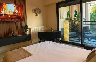 Appartement moderne climatisé avec piscine, terrasse et parking - Proche Promenade des Anglais - Foto 16