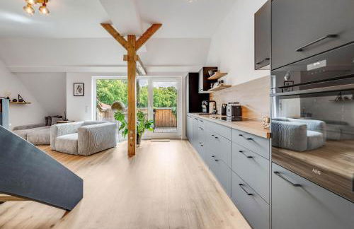 Neu! Auszeit an der "Grenzschleuse" - Stilvolle und geräumige FeWo - perfekt für Radfahrer und Familien - Foto 62