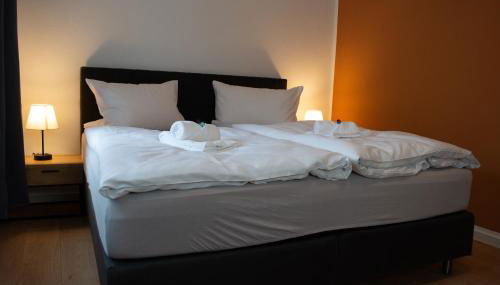 PS120 EGR Business & City Stay WLAN, Gartenblick, Nähe Aachen, ideal für Businessaufenthalt & Städtetrip - Foto 3, towels