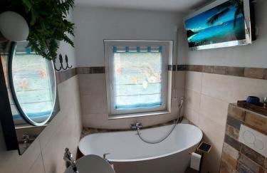 Fewo Erdgeschoss Ankerplatz mit Sauna direkt am Brombachsee bei Juliane und Klaus - Foto 13