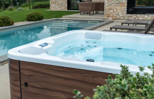 Villa Ulmus near Motovun for 6 people with heated pool & jacuzzi - Foto 3