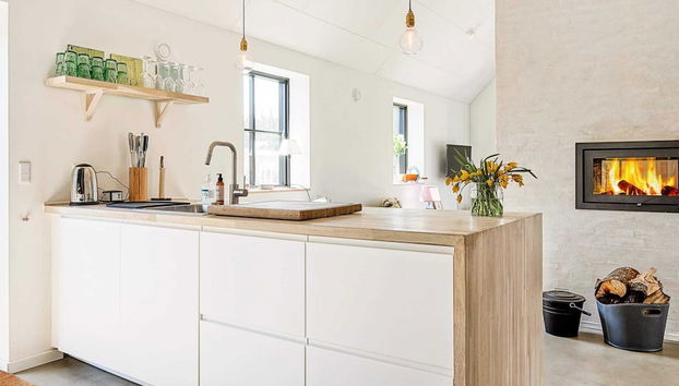 8 Person Holiday Home in Hasle - Foto 5, Interior