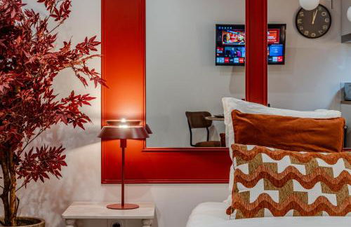 L'Écrin Rouge Escapade Romantique et Balnéo Privé - Foto 31