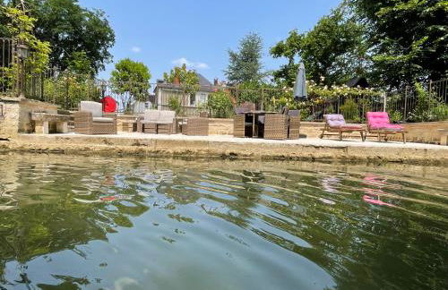 Le Clos de l'Armançon - Maisons de charme au bord de la rivière - Classé 4 étoiles - Foto 77