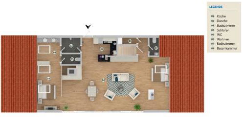 Penthouse am Ammersee bis 4 Personen - Foto 2