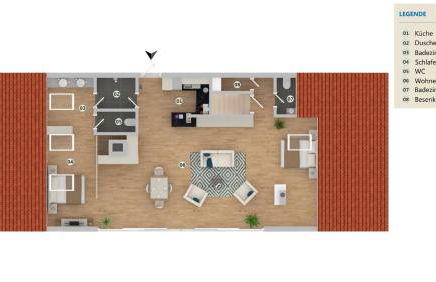 Penthouse am Ammersee bis 4 Personen - Foto 2