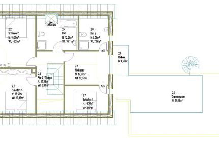 FH Magnolia fuer 12 Pers. mit Terrasse + Dachterasse - Foto 39