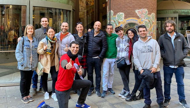 Disfrutando del recorrido