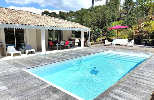Villa spacieuse avec piscine chauffée, jardin et terrasse à Petit-Piquey - FR-1-736-9 - Photo 8