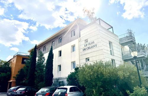 Joli Studio le clos d'Aix avec grande terrasse piscine et parking gratuit - Foto 10