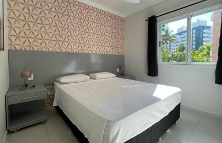 Flat Boulevard Riviera São Lourenço a 150m praia, Enxoval e Estrutura Completa - Foto 8