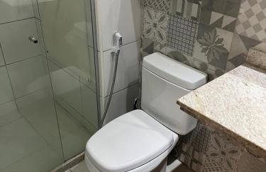 Flat Beach Class Excelsior - Apto Completo para 4 pessoas vista rio e mar - Foto 79