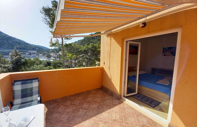Apartments Vinko Mljet- One-bedroom Apartment With Terrace - Foto 14