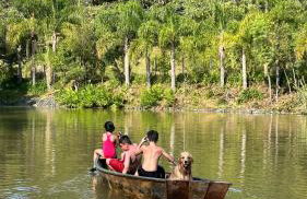 Chalé Nosso Paraiso RV Rio Cristalino e Lago - Foto 10