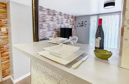 Studio moderne, cosy, parking, parfait en duo - Photo 23