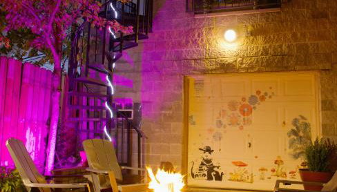 The Banksy-Greystone Rooftop Firepit United Center - Foto 4