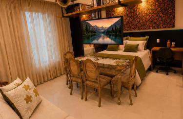 DNA SmartStyle, Flat de alto Padrão em Goiânia, Setor Bueno, Piscina, Garagem e Jardim privativo - Foto 5