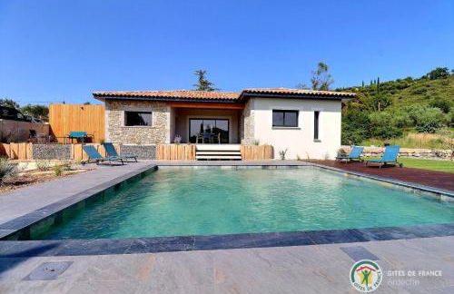 Villa la crozette 4 étoiles, climatisée avec grande piscine - Foto 1