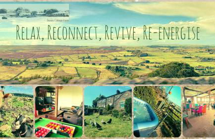 Stones Cottage Farm, nr Haworth, family friendly, work friendly, gaming barn, hot tub, free wifi, free parking, EV point - Foto 1