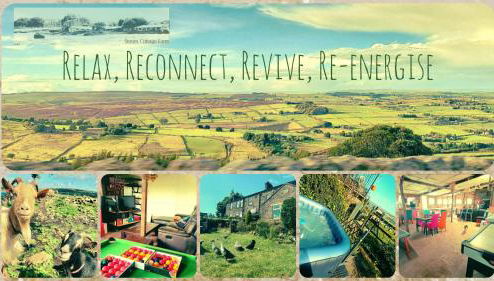 Stones Cottage Farm, nr Haworth, family friendly, work friendly, gaming barn, hot tub, free wifi, free parking, EV point - Foto 1