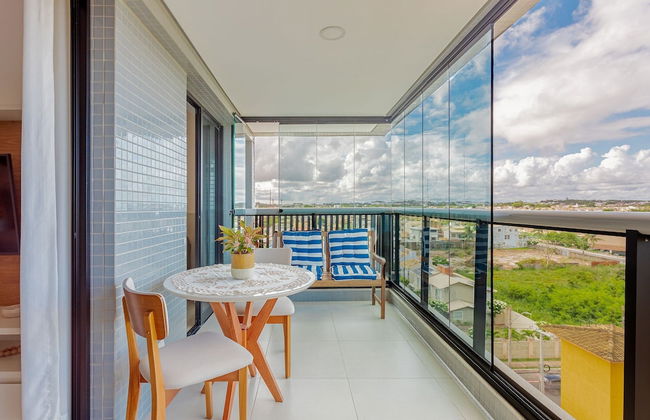 SM01 Moderno Apartamento a 350m do Mar - Photo 28