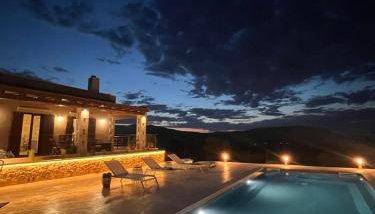 Stone villa Halepa panoramic view, private pool,big garden & quiet - Foto 3
